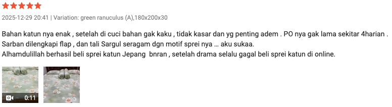 Review pelanggan Couche Home